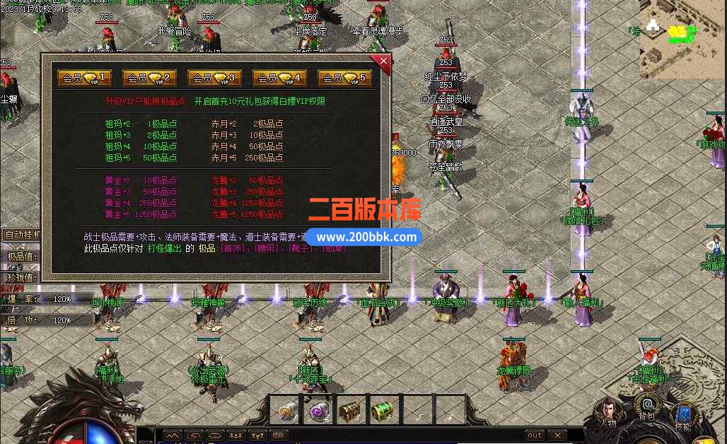 7月1.76怀旧赤月复古小极品+5三职业传奇版本库-带假人-ESP/WXF/太极-永久回收-GOM - GOM