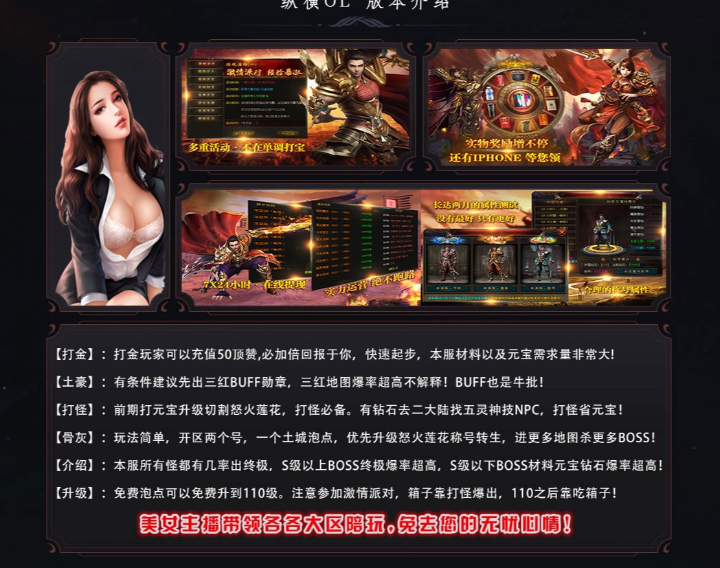 07月纵横OL公益单职业版本库-传奇单机版-GOM引擎 - GOM